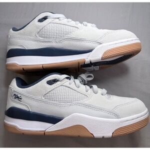 Jordan Flight Court GS Youth SZ 6.5 / Women SZ 8 Neutral Grey / Midnight Navy